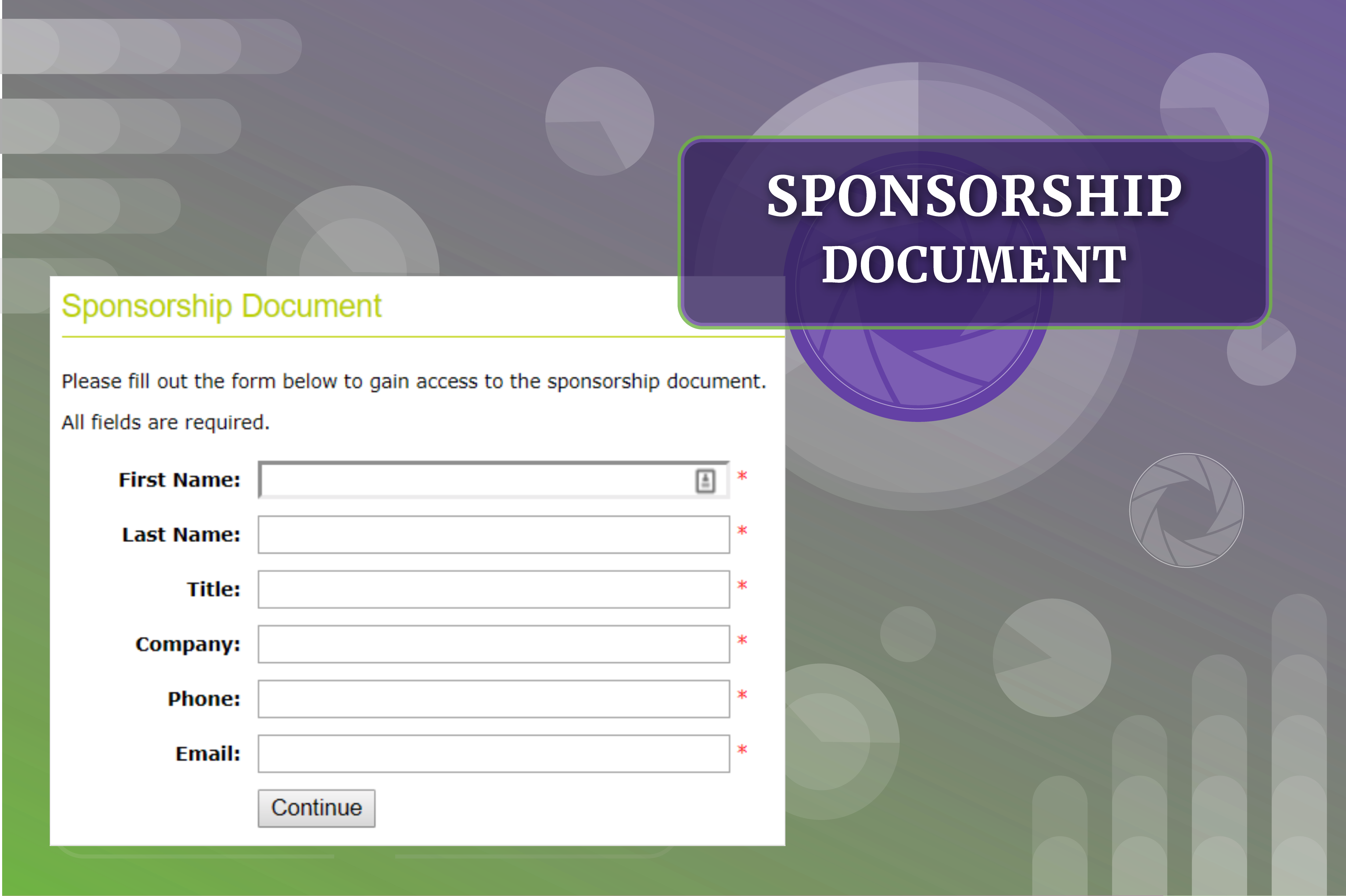 Pic of Sponsorship Document